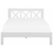 Beliani Cama Pinho TANNAY 189x208 Branco