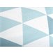 Beliani Almofada de jardim TRIFOS 40x40 Azul Claro