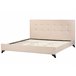 Beliani Cama com estrado Poliéster AMBASSADOR 192x216 Bege
