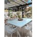 Beliani Mesa de jantar LIXA 100x180 Branco