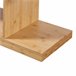[en.casa] Estantes de Prateleiras Gullspång en forma de S bambu Natural