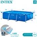 Piscina desmontável Intex estrutura pequena 220x150x60 cm - 1.662 l Azul