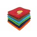  Acomoda Textil - 6 panos de cozinha 100% algodão 500gr/m² Azul
