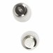 Conjunto de 2 Açucareiros LOVERS Bergner Prata