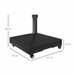 Base para Chapéu de Sol HDPE e Aço Outsunny Preto