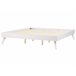 Beliani Cama com estrado MDF BERRIC 187x202 Branco