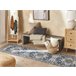 Beliani De corredor KOTTAR 80x300 Cinza
