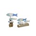 Figura de peixe GALIA 16/30cm cores sortidas Azul