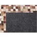 Beliani Pelos curtos TORUL 160x230 Castanho