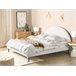 Beliani Cama Bouclé MARGUT 192x214 Bege