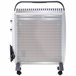 Adler AD7750 Convector Eléctrico Aire Caliente 2 Niveles Potencia Termostato Regulable Silencioso Portátil, 2000, Blanco Branco