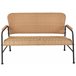 Beliani Conjunto lounge Ratan sintético OFANTO Natural