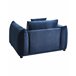 Beliani Poltrona LUVOS Azul