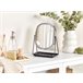 Beliani Espelho de maquilhagem DORDOGNE 24x13 Cinza