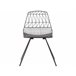 Beliani Silla de comedor HARLAN Preto
