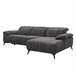 Chaise longue relax elétrico ANDY Chaise longue relax elétrico ANDY Cinza Escuro