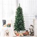 Árvore de Natal Plástico, metal HOMCOM, casa - natal Verde