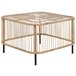 Beliani Conjunto lounge Rattan/vime MARATEA/CESENATICO Natural