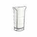 Conjunto de 6 taças em porcelana 800ml + suporte coleção VESSIA Branco