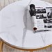 Mesa de centro, mesa de sala, mesa de sofá. 80x60 Branco