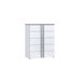 Cômoda 5 gavetas branco mate BUGANVILLA Branco
