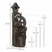 Fonte de Jardim Resina Outsunny Multicor