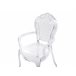 Beliani Silla para eventos VERMONT Transparente