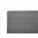 Beliani Cama com estrado Veludo BAYONNE 151x212 Cinza Claro