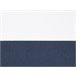 Beliani Almofada de assento para exterior VIVARA 112x54 Azul Marino
