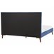 Beliani Cama com estrado Veludo BAYONNE 191x212 Azul