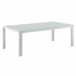 [casa.pro] Conjunto de mobiliário de jardim 2x cadeiras de jardim Branco