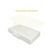 Almofada Ergonômica Anti-Rugas ERGO Extra Grande Branco/cinza