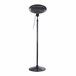 Aquecedor de parede Well Home com 3 tubos de quartzo Cinza