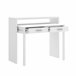 Mesa com efeito de madeira Branco