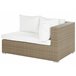 Beliani Conjunto lounge Ratan sintético MAESTRO Branco/ Bege