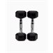 Halteres Hexagonais 3Kg (Par) - BOOMFIT Preto