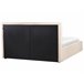 Beliani Cama baú Bouclé MOISSAC 197x224 Bege