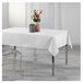  Acomoda Textil - Toalha de mesa de borracha nervurada resistente a manchas. Branco/cinza