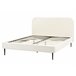 Beliani Cama Bombazine FLAYAT 173x215 Branco