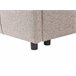 Beliani Chaise longue Poliéster INNVIK Castanho Claro