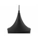 Beliani Candeeiro de tecto FRASER Preto