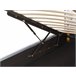 Beliani Cama com armazenamento Veludo METZ 126x217 Bege
