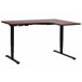 Beliani Escritorio ajustable DESTINES 160x109 Madeira escura