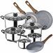 8 peças Bateria de cozinha com jogo de remendo 8 peças Bateria de cozinha com jogo de remendo Multicor
