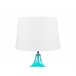 Beliani Candeeiro de mesa ERZEN Azul