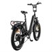 FAFREES F20 Master - Bicicleta Elétrica 500W 1080WH 110KM Autonomia Preto