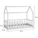 Cama cabine de madeira 166x87 Branco