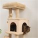 Arranhador para Gatos Melamina de Madeira e Sisal PawHut Cru