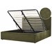 Beliani Cama baú Bouclé MOISSAC 177x224 Bege