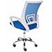 Beliani Cadeira de escritório SOLID Azul